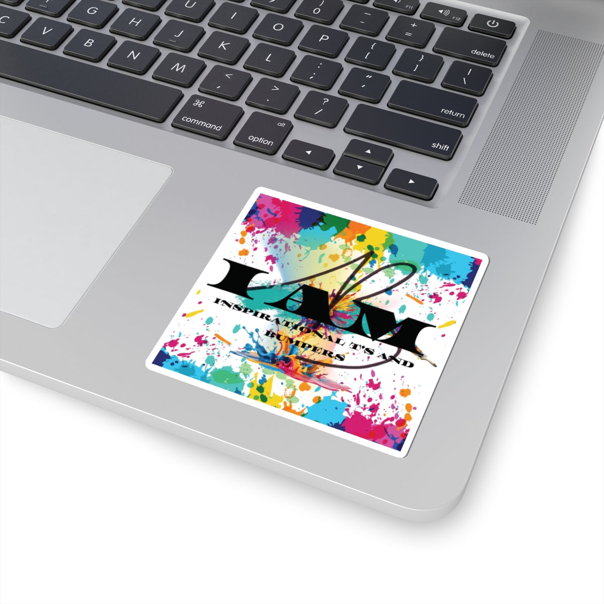 I AM Inspirational Designs, Colorful Laptop Stickers, Motivational Bumper Stickers Back to school