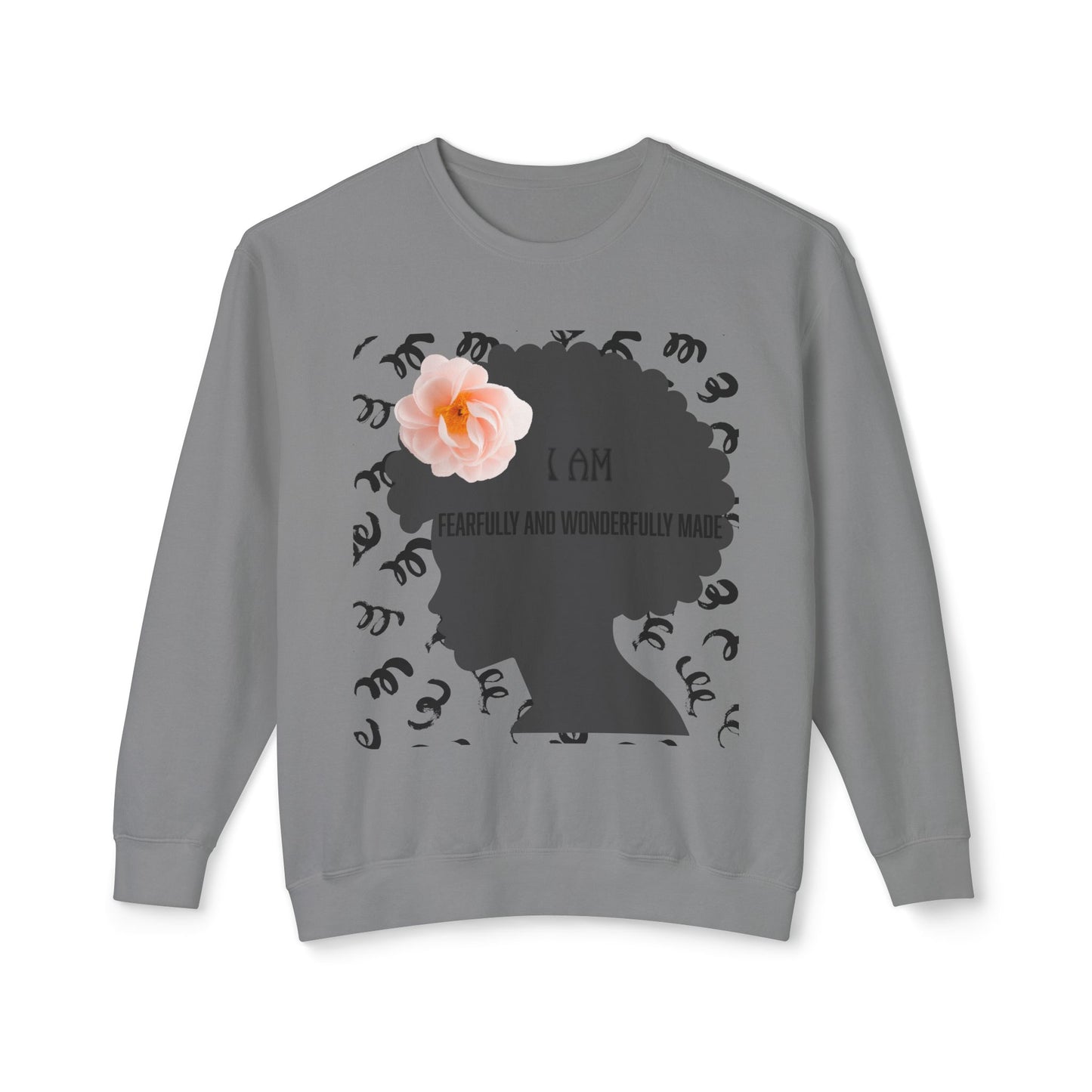 I am Fearfully and wonderfully made Crewneck Sweatshirt/ Women's/ Back to school