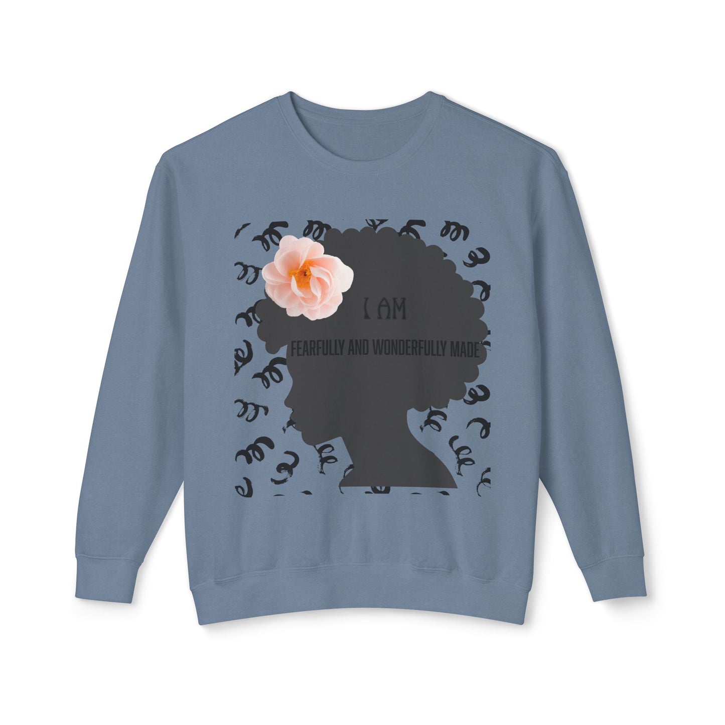 I am Fearfully and wonderfully made Crewneck Sweatshirt/ Women's/ Back to school