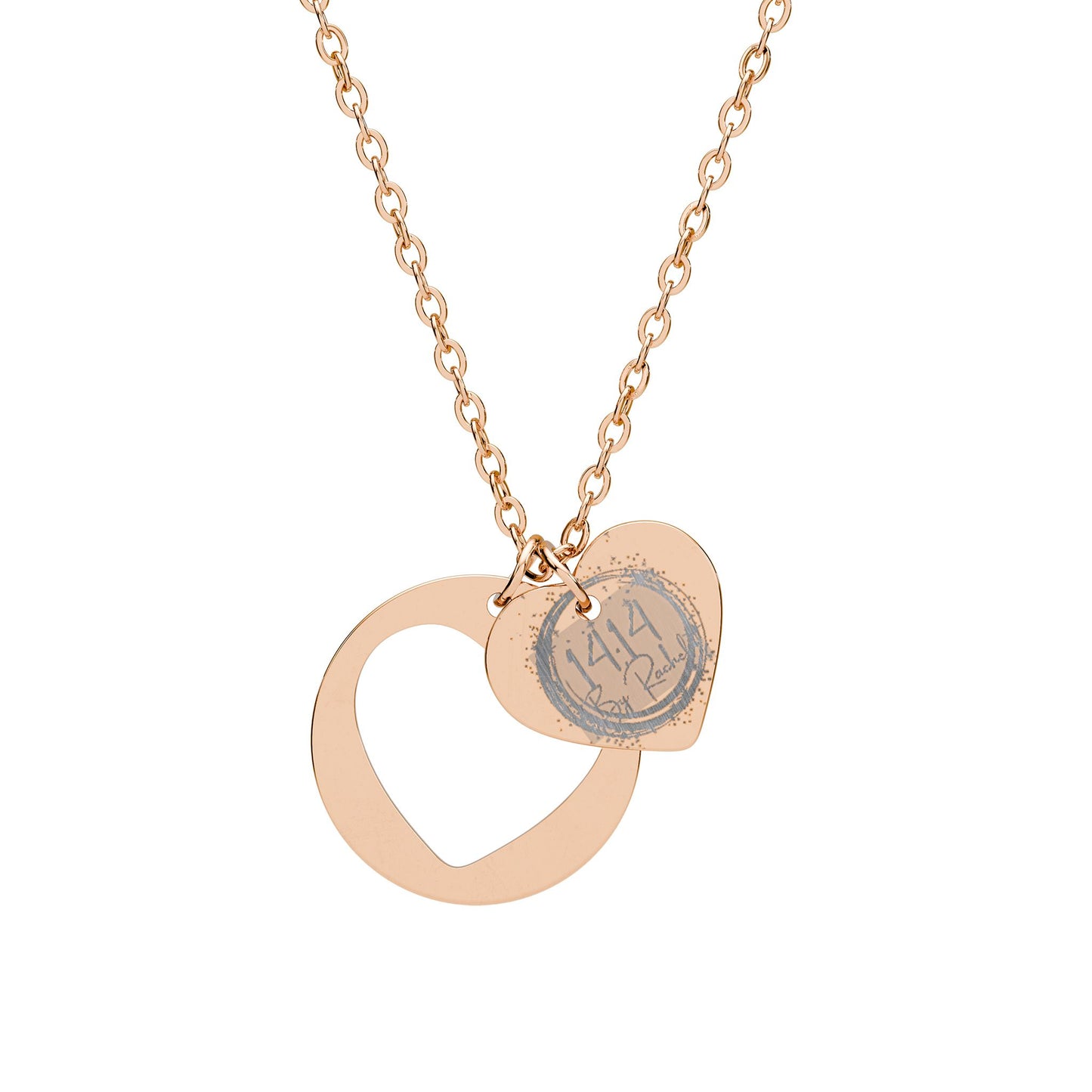 Heart Cutout Necklace 1414byRachel brand necklace/ Holiday