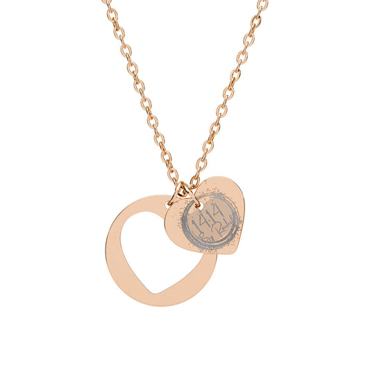 Heart Cutout Necklace 1414byRachel brand necklace/ Holiday