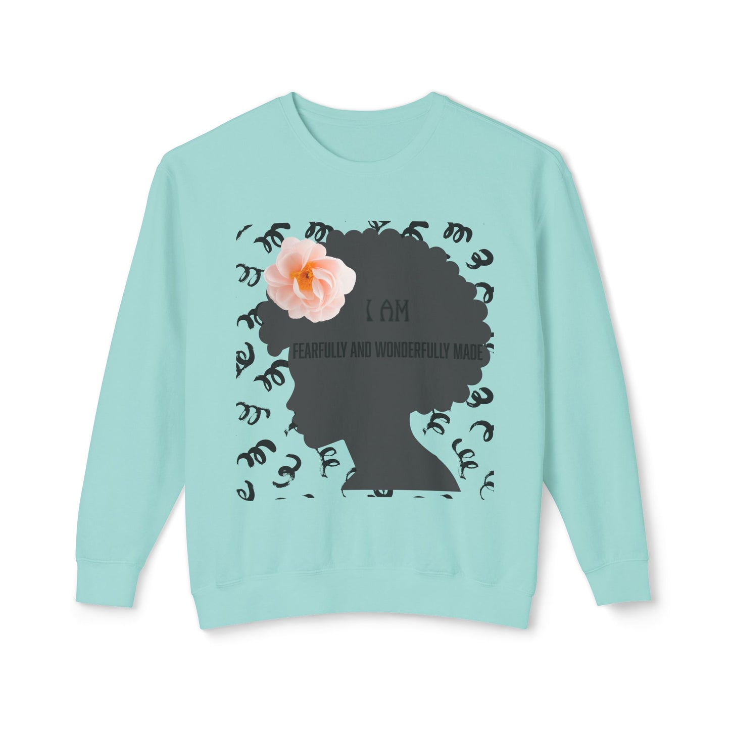 I am Fearfully and wonderfully made Crewneck Sweatshirt/ Women's/ Back to school