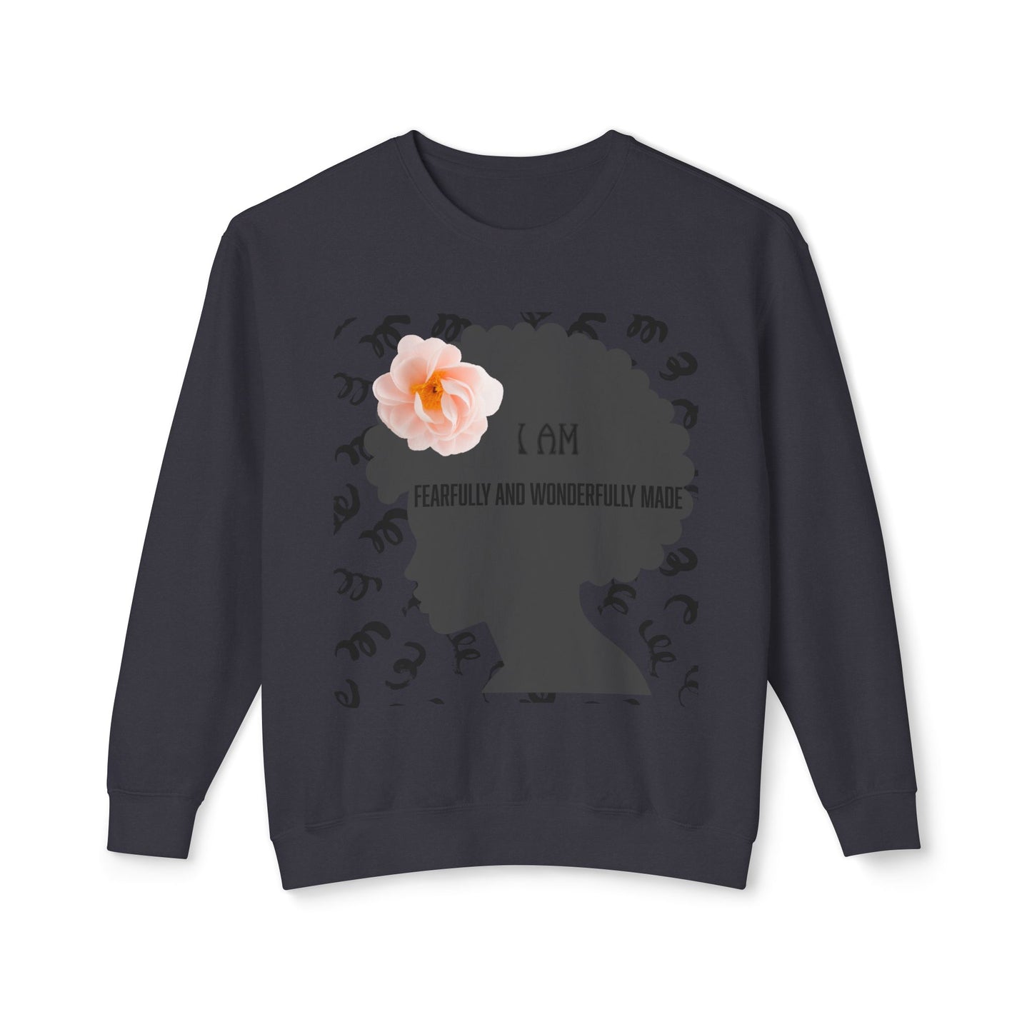 I am Fearfully and wonderfully made Crewneck Sweatshirt/ Women's/ Back to school