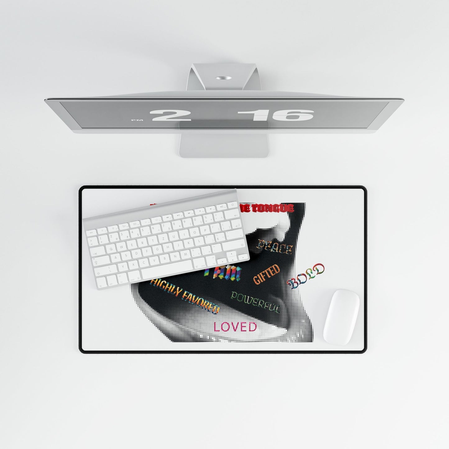 I AM Desk Mat/ BACK TO SCHOOL/COLLEGE DORM