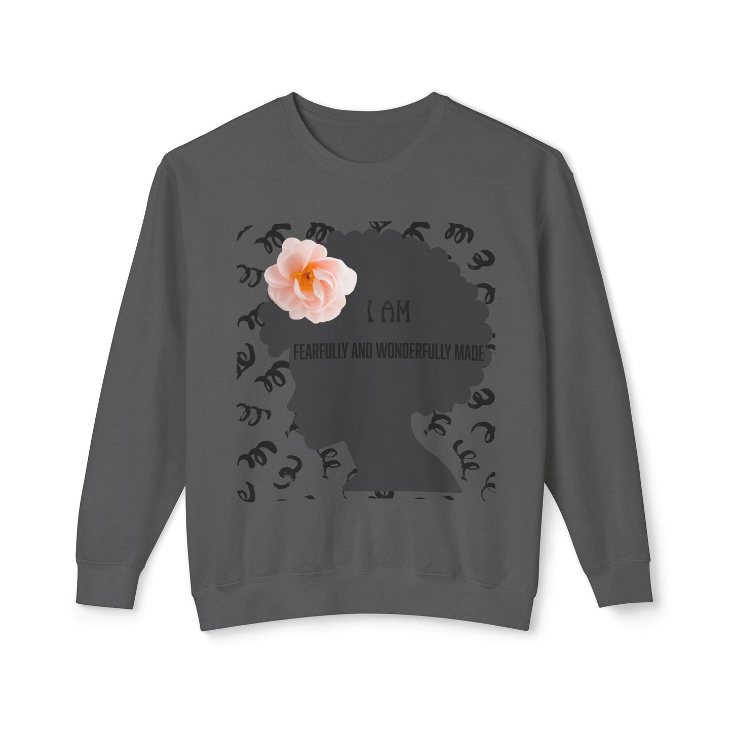 I am Fearfully and wonderfully made Crewneck Sweatshirt/ Women's/ Back to school