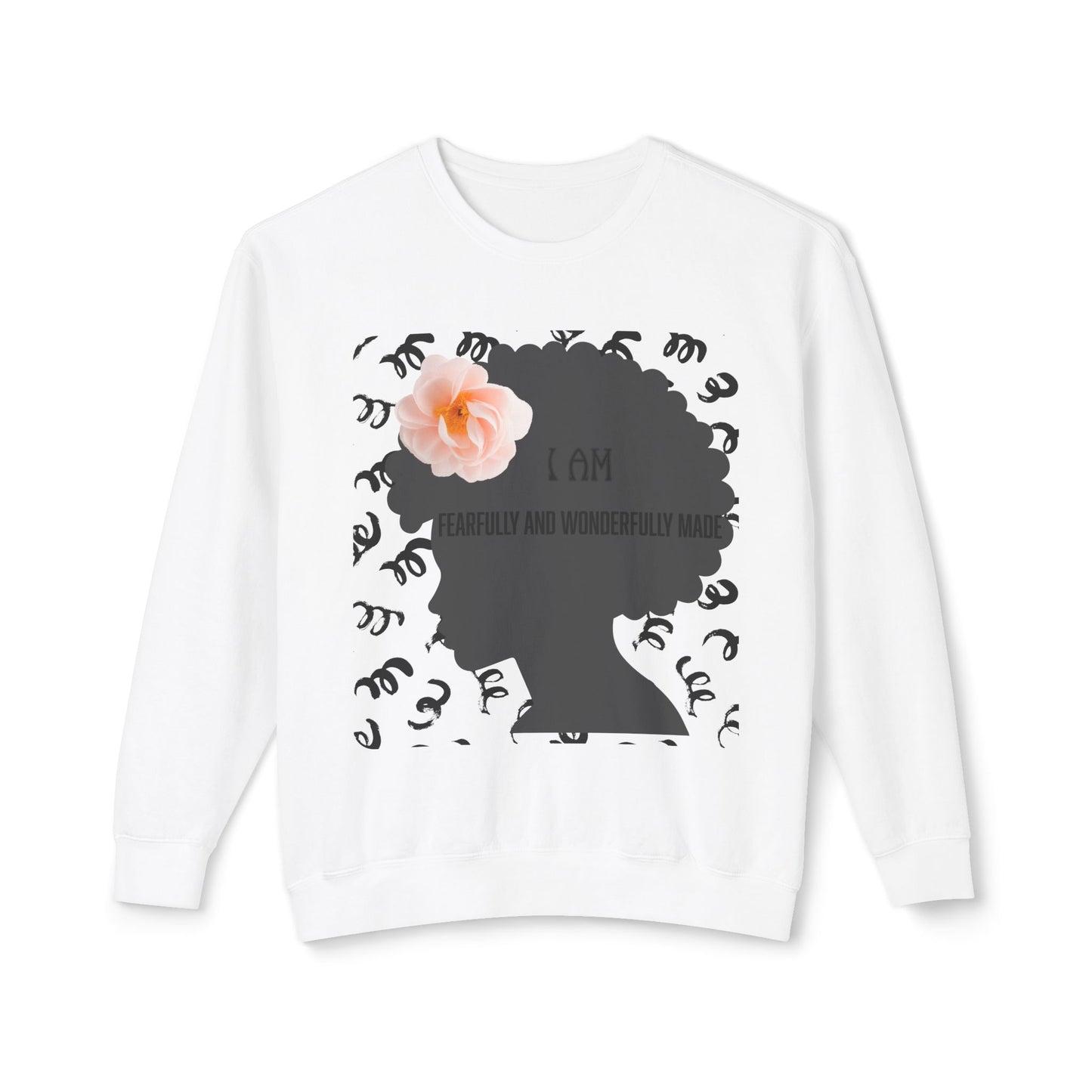 I am Fearfully and wonderfully made Crewneck Sweatshirt/ Women's/ Back to school