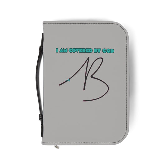 Inspirational Bible Cover with 'I Am Covered by God' Design (Can be personalized)