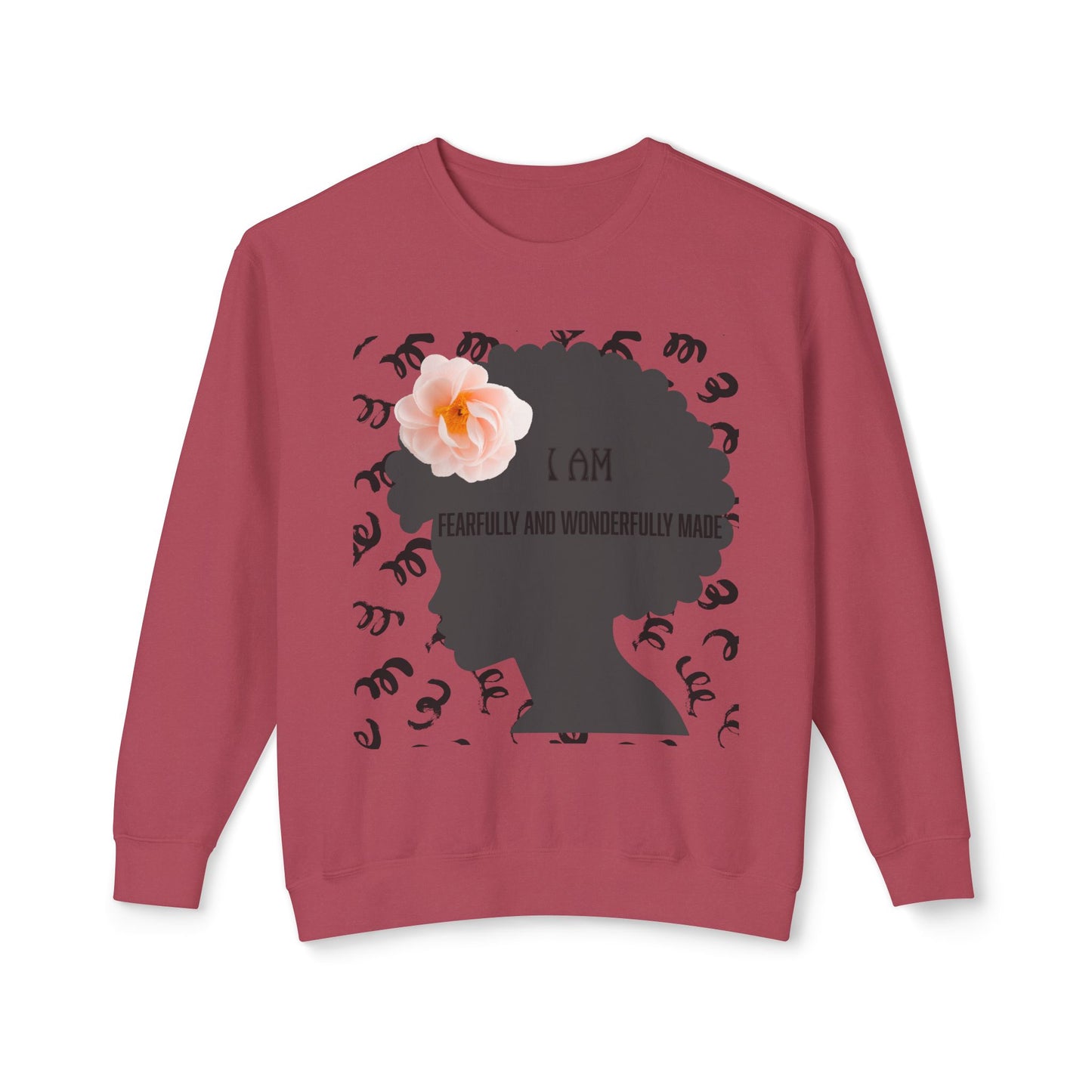 I am Fearfully and wonderfully made Crewneck Sweatshirt/ Women's/ Back to school
