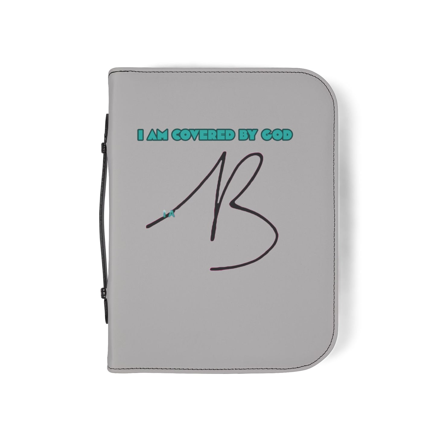 Inspirational Bible Cover with 'I Am Covered by God' Design (Can be personalized)