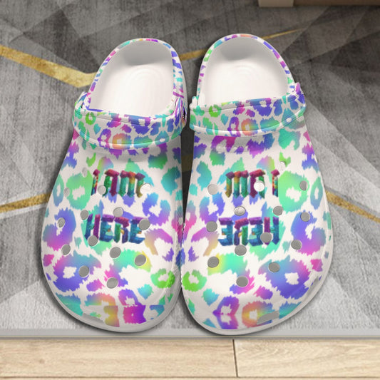 I AM HERE Women's Classic Clogs