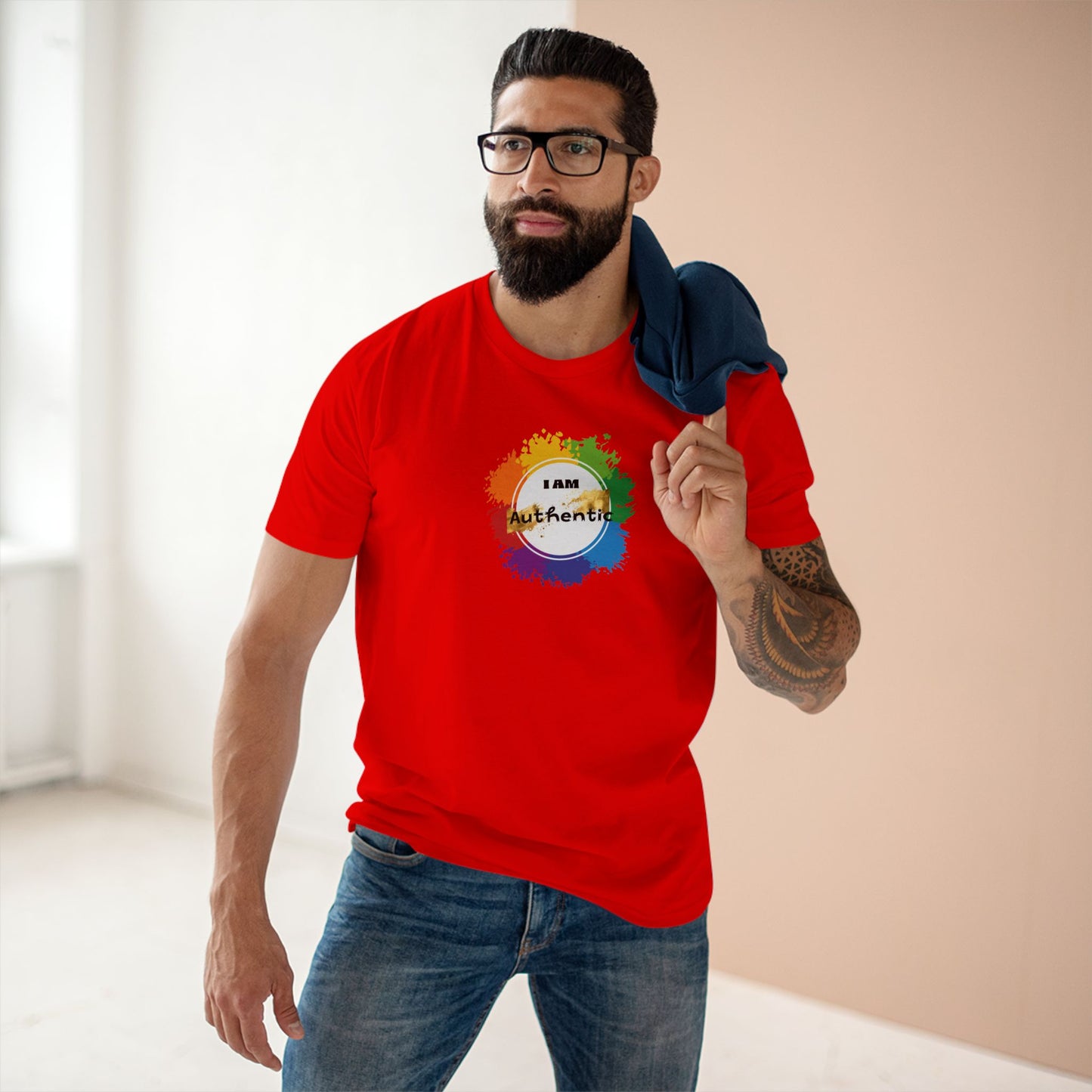 I Am Authentic Apparel, Colorful t Shirt
