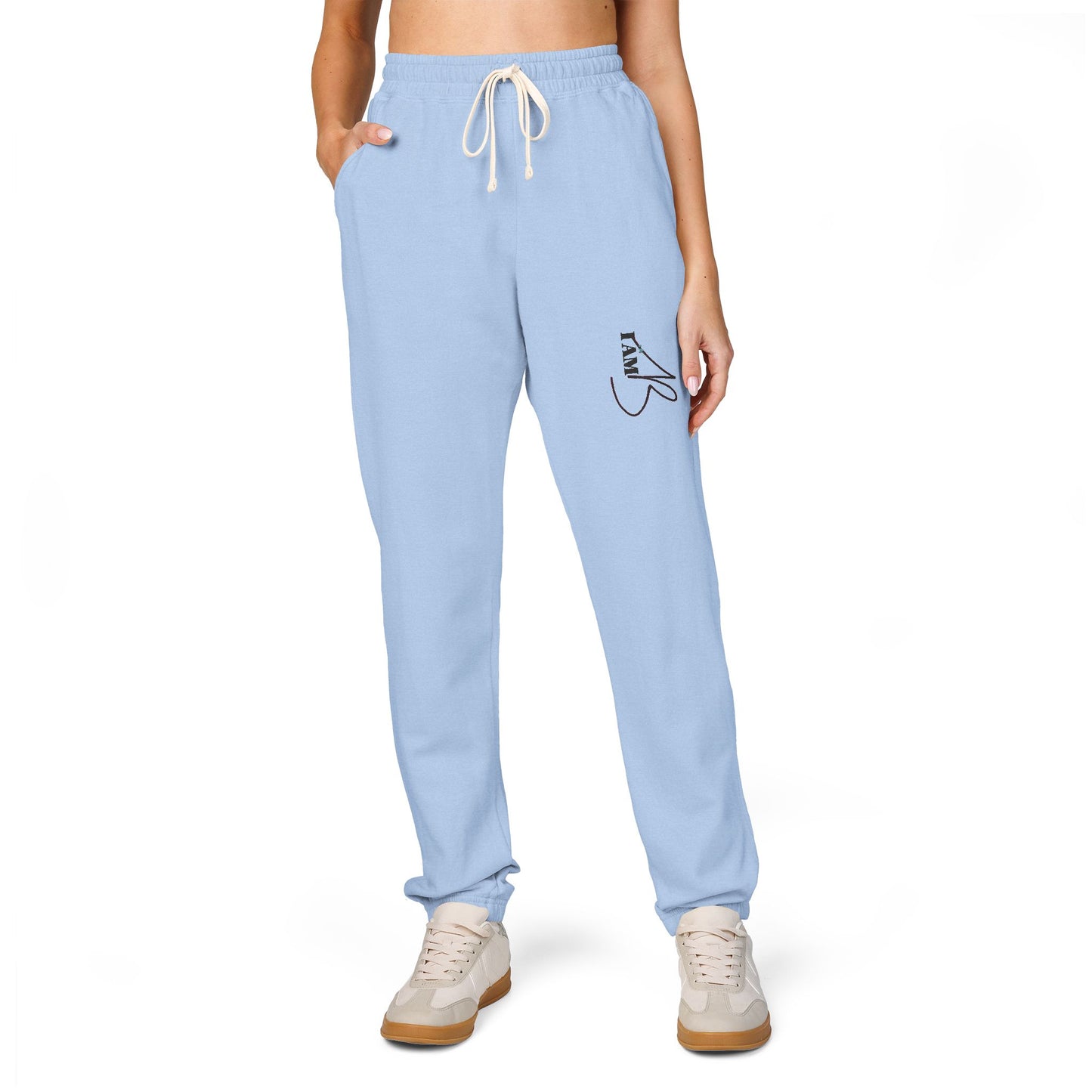 I am logo Men's Fleece Lounge Pants