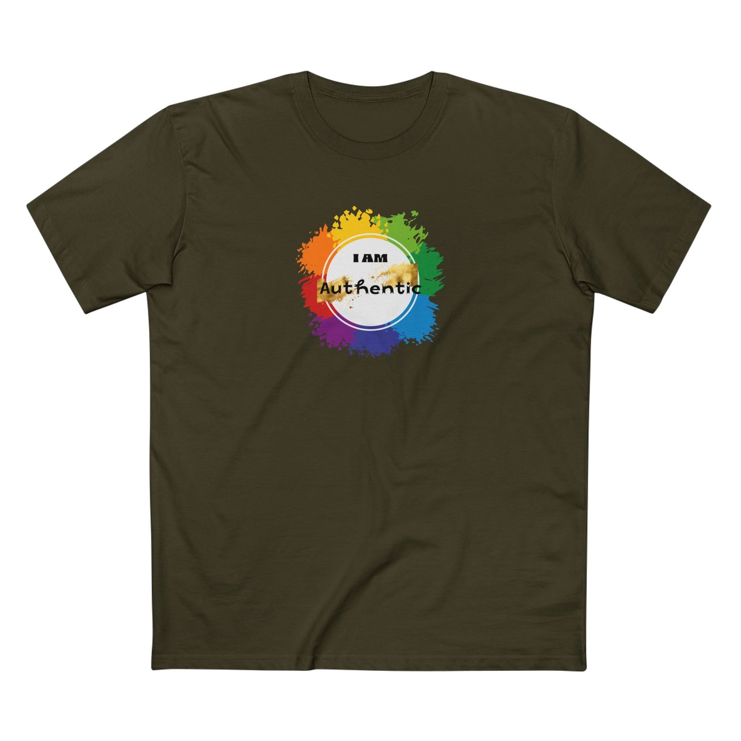 I Am Authentic Apparel, Colorful t Shirt